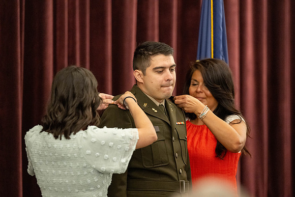 BYU-Idaho's, Reserve Officers' Training Corps Commissioning ceremonies.