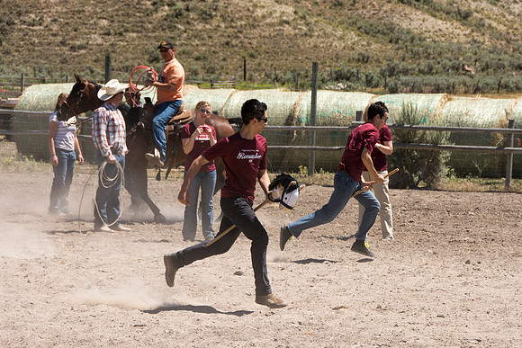 Dance Alliance tour through Wyoming Colorado and South Dakota. An enjoyable day at the "Homeplace" the ranch of the Pope family in Cokeville, Wyoming.