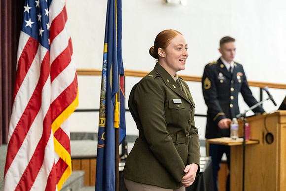 BYU-Idaho's, Reserve Officers' Training Corps Commissioning ceremonies.