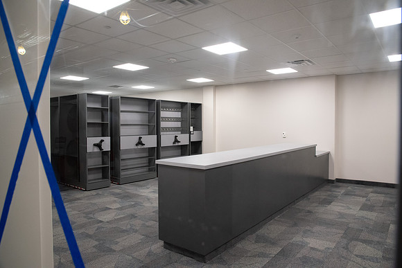 Progress on the construction in the John W. Hart Building at BYU-Idaho.