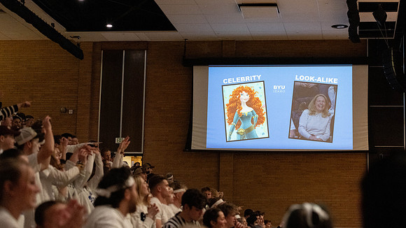BYUI vs BYU Basketball Game - Feb 2025