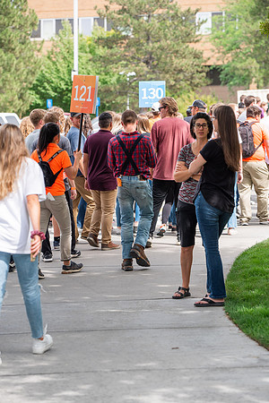 BYUI students return to campus for the Fall 2021 semester. New Freshman participate in Get Connected with their I-Groups on move-in day.