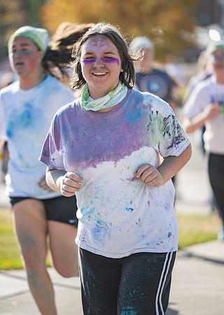 BYUI Color Run During Spirit Week