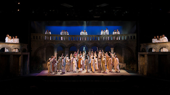 The Savior of the World is a musical production based on scriptural accounts about the birth and ressurection of the Savior. It is a joint production put on by the Department of Theater and Dance and