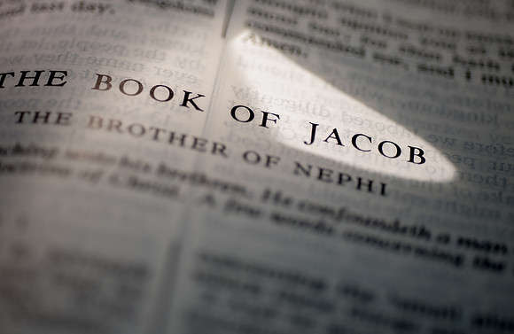 Jacob the brother of Nephi in the Book of Mormon.