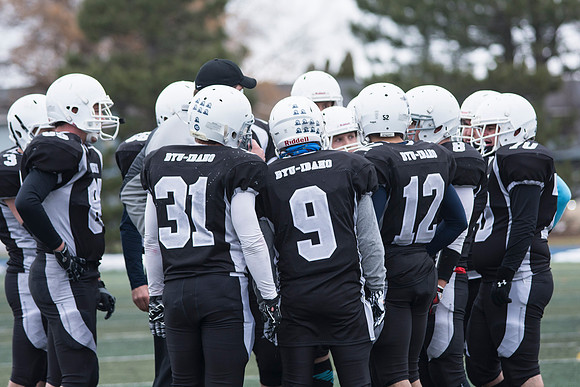Competitive Football Championship game.