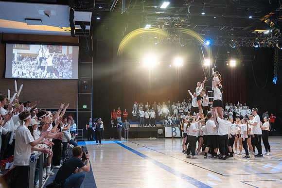BYUI vs BYU Basketball Game - Feb 2025