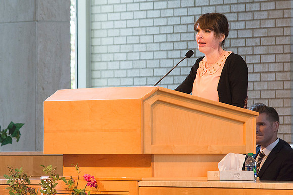 Stephanie Neilson speaks on “Hope, Triumph, and Everyday Joy” at BYU-Idaho.