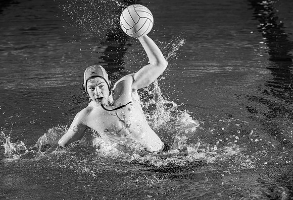 Swimming Pool fitness banner photoshoot.