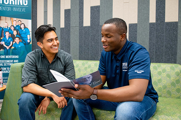 Photshoot for the Heber J. Grant Mentor Program