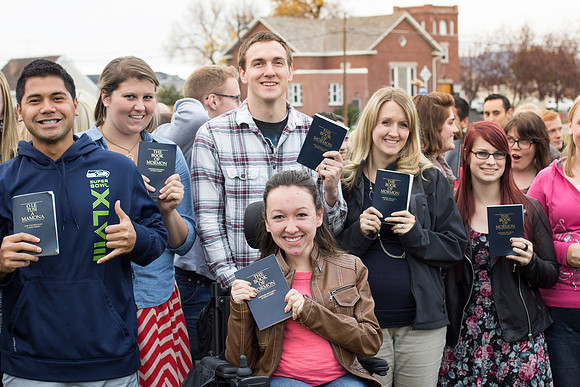 A world-wide Book of Mormon Project, founded by BYU-Idaho students Jacob Justice and Jacob Christensen, with a goal to flood the earth with The Book of Mormon. They are producing a YouTube video calle