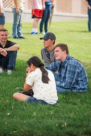 BYUI students return to campus for the Fall 2021 semester. New Freshman participate in Get Connected with their I-Groups on move-in day.