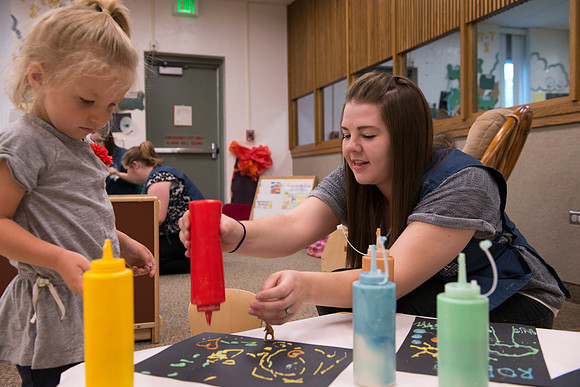 BYU-Idaho Child Labs mission is to provide opportunities for students to promote the physical, social, and cognitive development of children, and work in partnership with families.