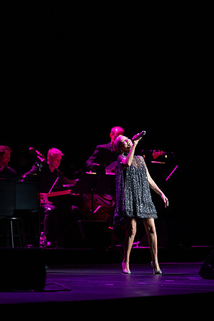 Kristin Chenoweth preforms Center Stage at the BYUI auditorium.