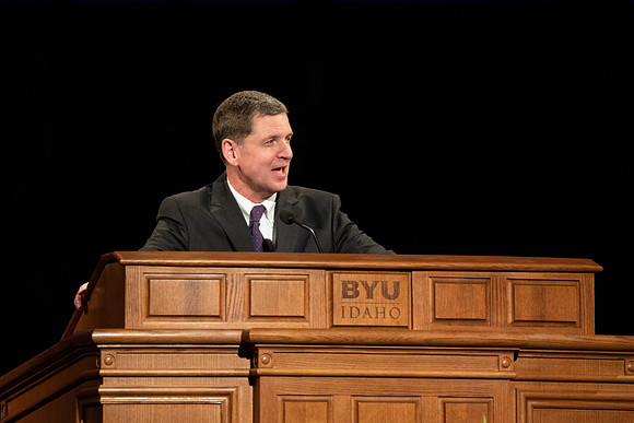 BYU-Idaho Devotional. Guest speaker Elder James R. Rasband. Winter Semester