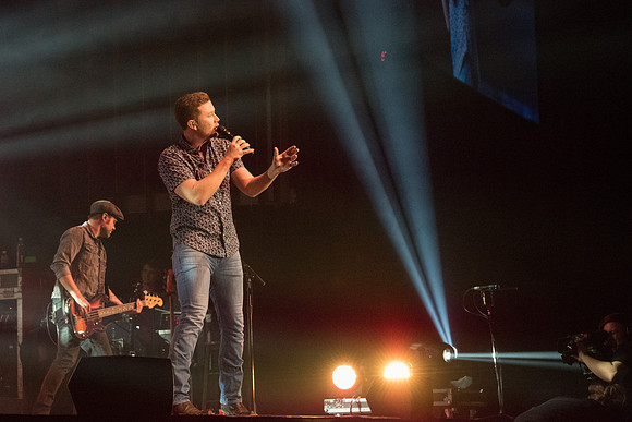 American Idol Winner Scotty McCreery performs Center Stage in the Hart Auditorium.
