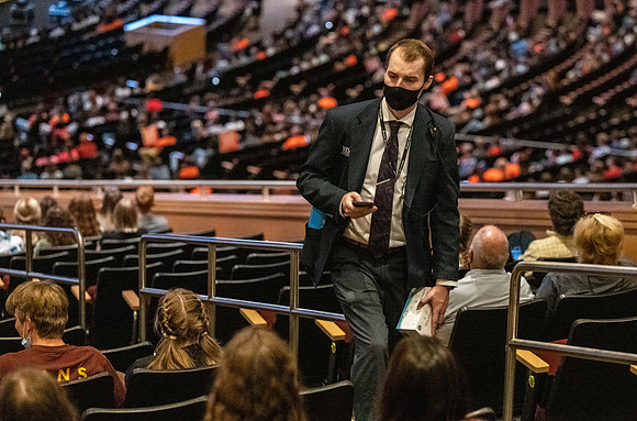 New students participate in Get Connected, Fall Semester.