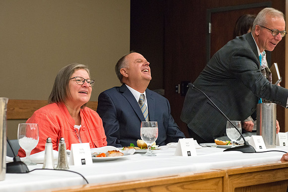 Devotional speaker, Garth Miller and his wife Ruth.