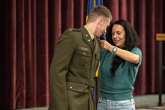 BYU-Idaho's, Reserve Officers' Training Corps Commissioning ceremonies.