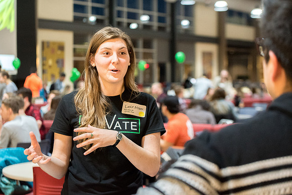 This Social Change Team Competition event is sponsored by the Interdisciplinary Studies council. ELEVATE is a campus wide competition where teams of 5 students (from 3 different colleges) will create