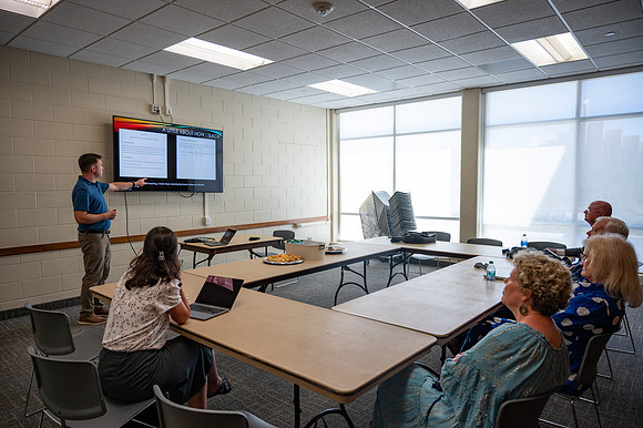 Progressing Teacher Showcase in the MC