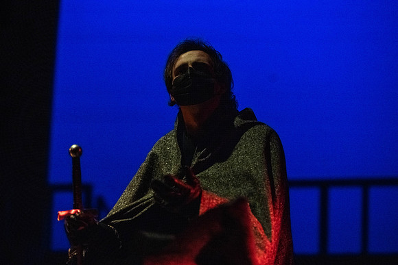 BYU-Idaho theatre department dress rehearsal of Shakespeare's Henry V.