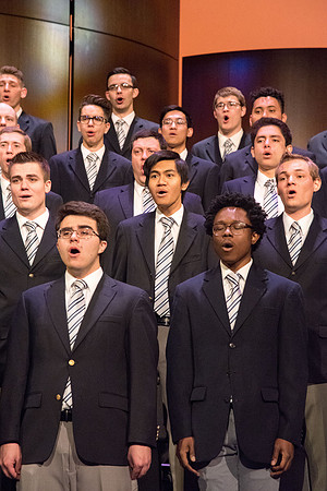 Men and women combined choir