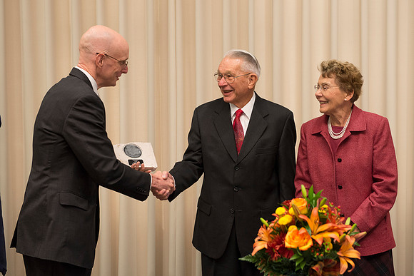 Don and Marsha Heinz were recognized with the Distinguished Emeritus Service Award. November 9, 2013 Emeritus Breakfast