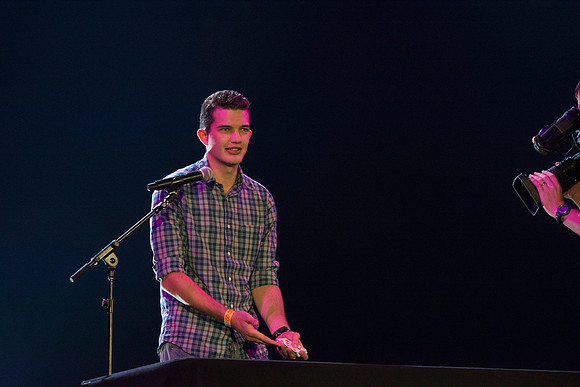 Get Connected puts on talent show for new students.