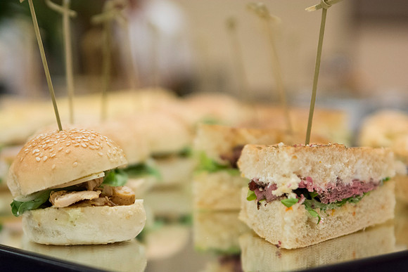 Gourmet sandwiches on display at PAC in the MC during the 2014 Spring Semester.