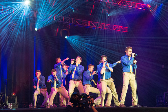 Brigham Young University's Vocal Point comes to Rexburg in a Brigham Young University-Idaho Center Stage Performance.
