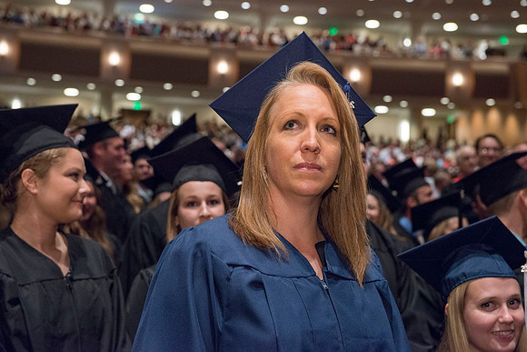 BYU-Idaho graduation July 2014.