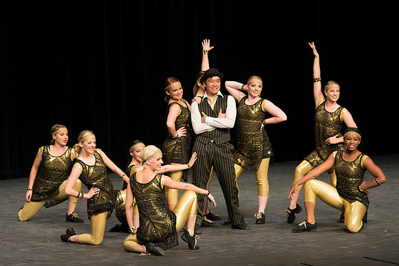 Dance performance in Green River Wyoming.