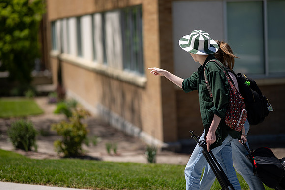 Students on Campus - May 2025