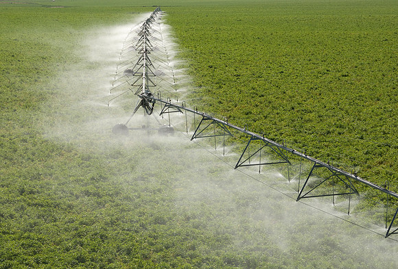 Aerial photos of Idaho agriculture
