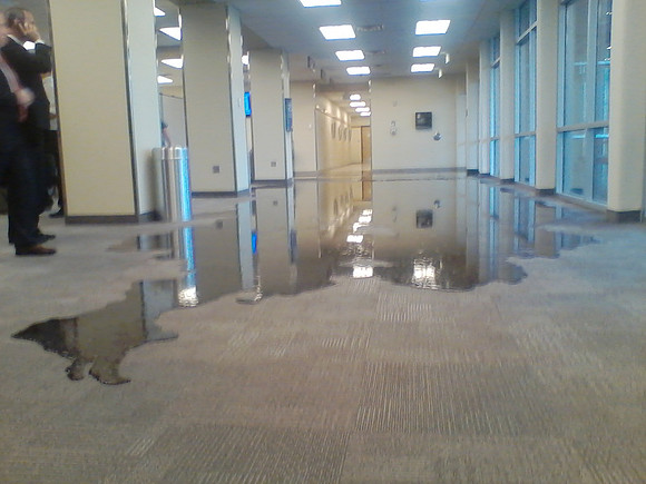 July 15, 2014 Over an inch of rain in less than an hour created a flash flood through Rexburg streets, through a few BYU-Idaho buildings and also flooded several students basement apartments. The even