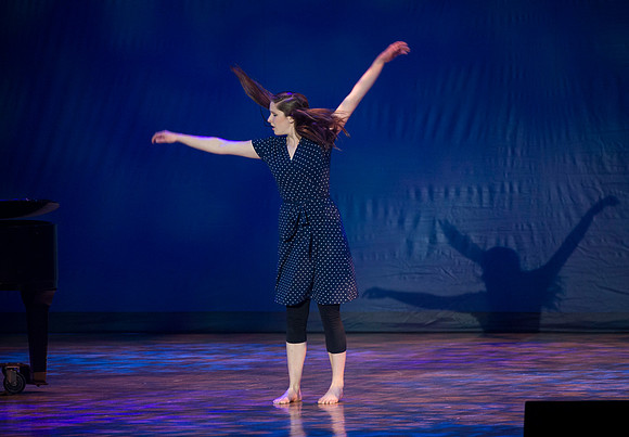 Daniel and Kelly Fisher showed beautiful emotion in their performance Texting Ballroom Dance.