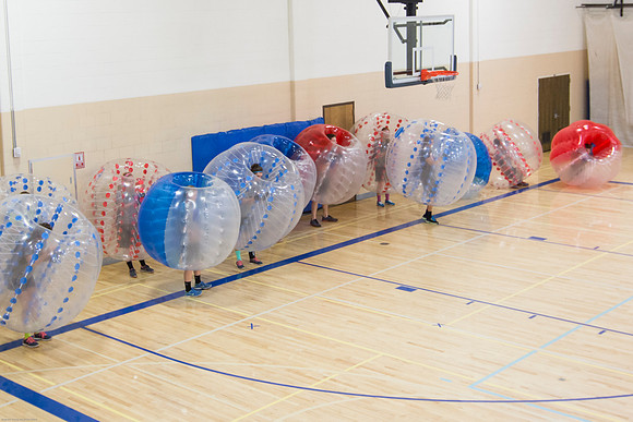 IBC group, Bumper Sportz, offers a fun activity where you get to wear a Zorb ball and play soccer with your friends.