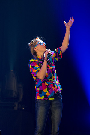 Get Connected puts on talent show for new students.
