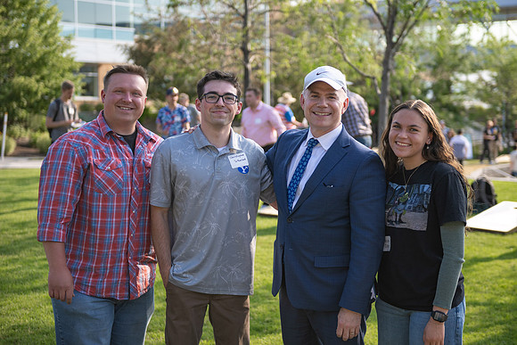 Marketing Department annual Corn Hole BBQ - June 2025