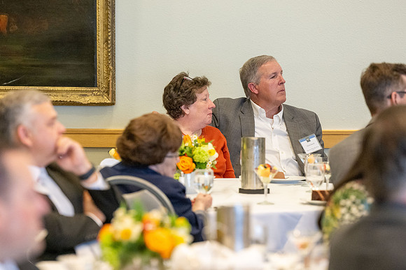 President Meredith, Philanthropies gathering for Signature Scholarships.