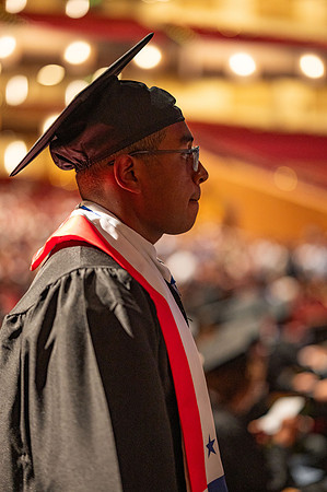 Graduates during convocation for the College of Agriculture and Life Sciences.