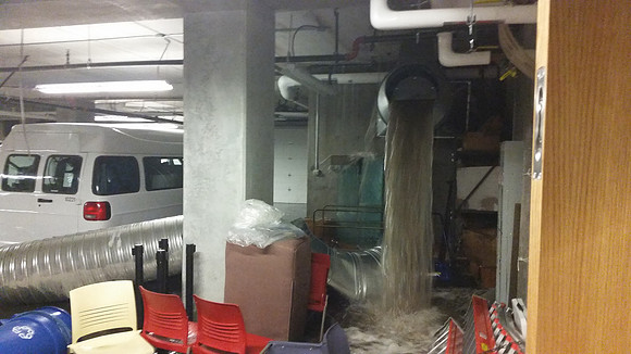July 15, 2014 Over an inch of rain in less than an hour created a flash flood through Rexburg streets, through a few BYU-Idaho buildings and also flooded several students basement apartments. The even