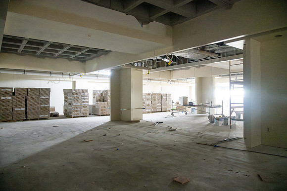 McKay Library Remodel Progress - April 2025