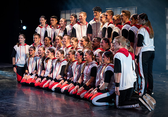 BYUI students dance in Extravadance during the Spring 2021 semester.