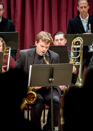 Performance of The Jazz Lab Band held at the Snow 181, directed by Dave Faires.