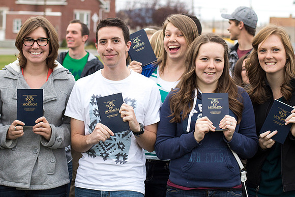 A world-wide Book of Mormon Project, founded by BYU-Idaho students Jacob Justice and Jacob Christensen, with a goal to flood the earth with The Book of Mormon. They are producing a YouTube video calle