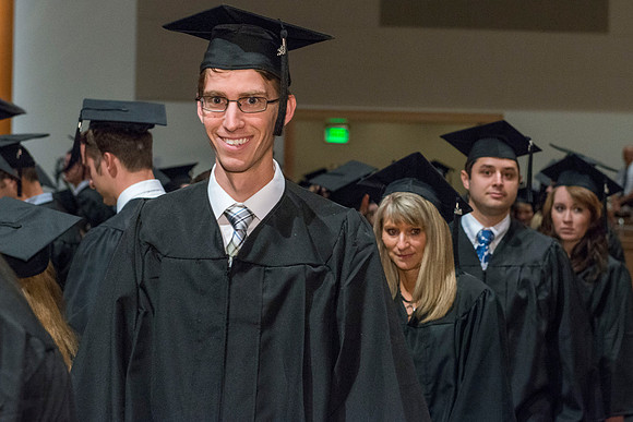 BYU-Idaho graduation July 2014.