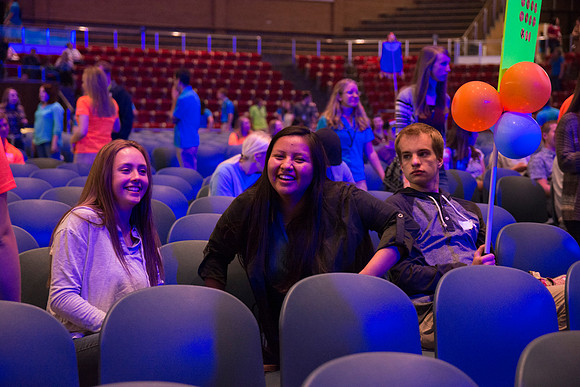Get Connected puts on talent show for new students.