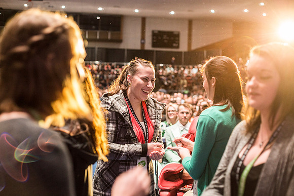 BYU-Idaho students gather together to learn how to discover their passion, tell their story and network effectively.